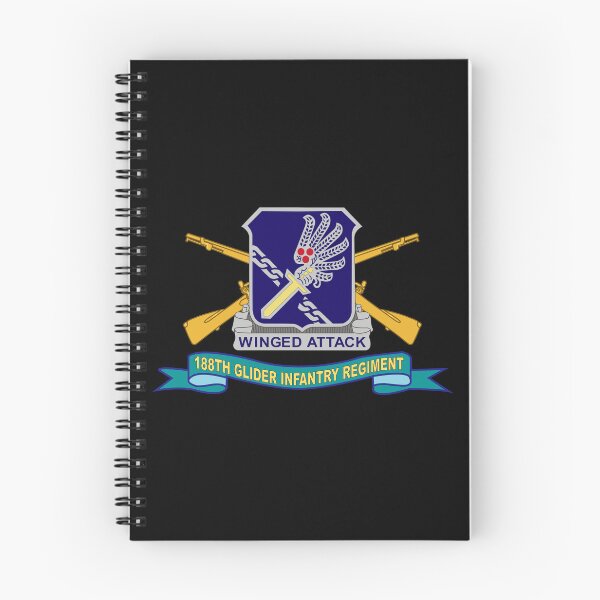Item preview,  188th Glider Infantry Regiment w Br - DUI - Ribbon X 300 designed and sold by Military Insignia Products.