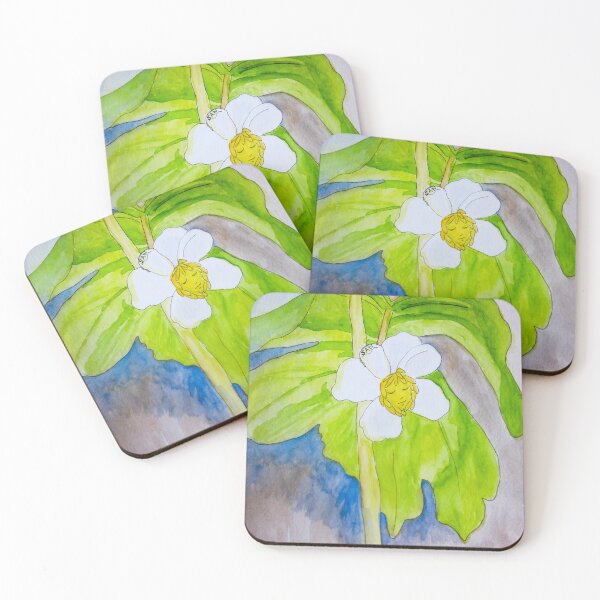 Item preview, The Mayapple Girl Watercolor designed and sold by TurnipWilson.