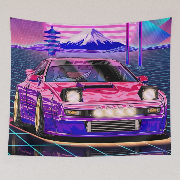 Artikelvorschau, Mazda RX-7 Turbo II (FC3S) Retrowave entworfen und verkauft von JDM Guyvit.