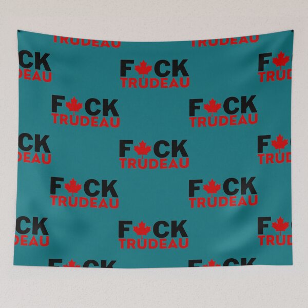 Item preview, Funny Fuck Trudeau Gift for the canadien   designed and sold by UriGomezArt.