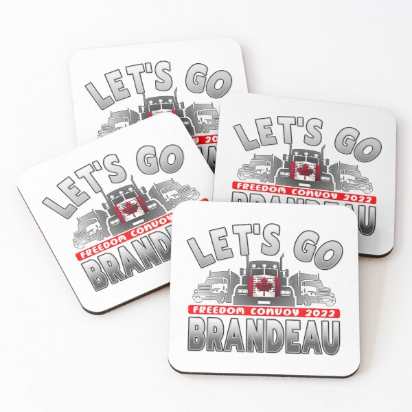 Item preview, VAMOS BRANDEAU - CONVOY TRUCKERS FOR FREEDOM -LIBERTE - FREEDOM CONVOY 2022 TRUCKERS designed and sold by UriGomezArt.
