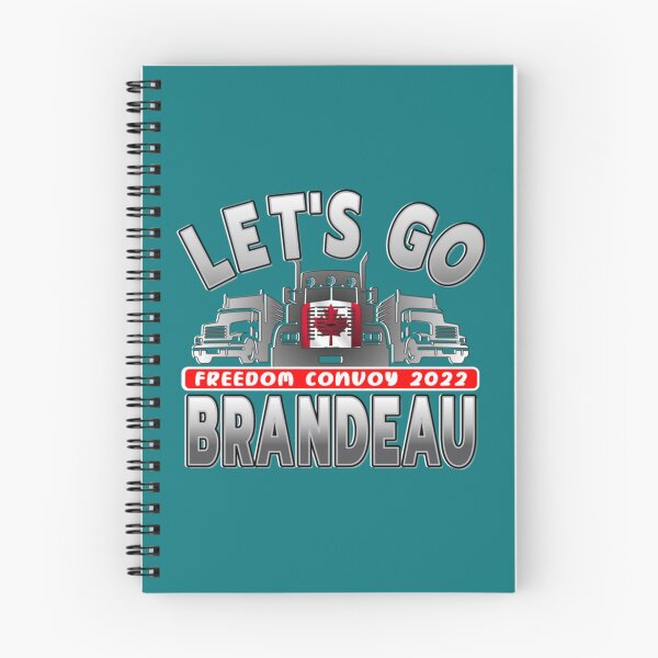 Item preview, LETS GO BRANDEAU - CONVOY TRUCKERS FOR FREEDOM -LIBERTE - FREEDOM CONVOY 2022 TRUCKERS designed and sold by UriGomezArt.