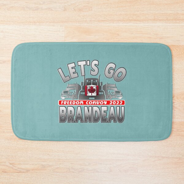 Item preview, LETS GO BRANDEAU - CONVOY TRUCKERS FOR FREEDOM -LIBERTE - FREEDOM CONVOY 2022 TRUCKERS designed and sold by UriGomezArt.