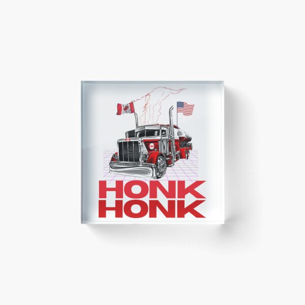 Item preview, Support of Canadian Truckers Mandate   designed and sold by UriGomezArt.