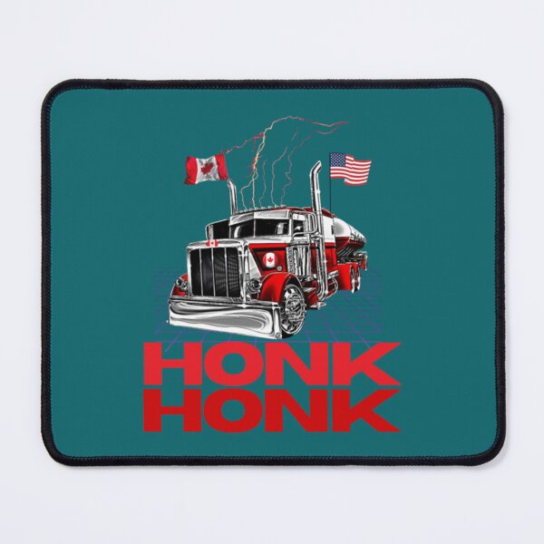 Item preview, Support of Canadian Truckers Mandate designed and sold by UriGomezArt.