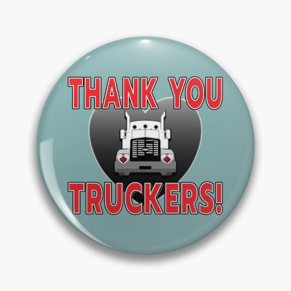 Item preview, THANK YOU TRUCKERS!TRUDEAU FREEDOM CONVOY 2022 OF TRUCKERS designed and sold by UriGomezArt.