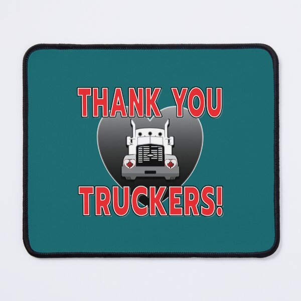 Item preview, THANK YOU TRUCKERS!TRUDEAU FREEDOM CONVOY 2022 OF TRUCKERS designed and sold by UriGomezArt.