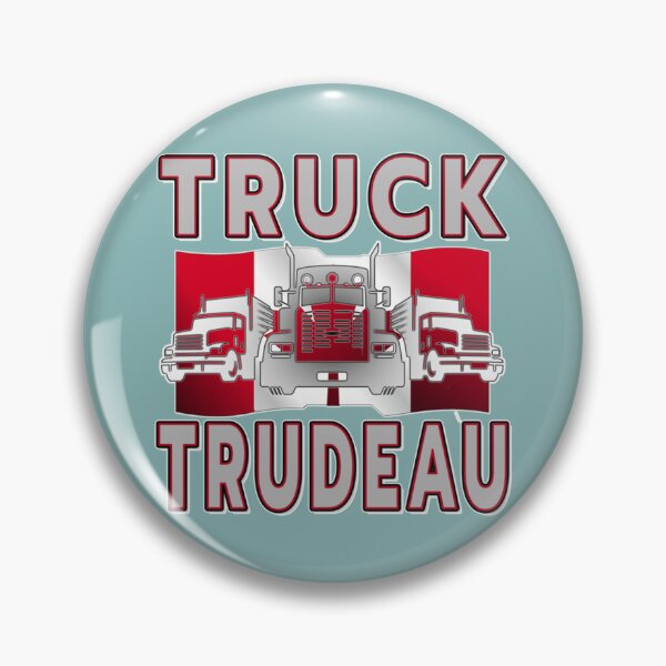 Item preview, TRUCK TRUDEAU SAVE CANADA FREEDOM CONVOY OF TRUCKERS designed and sold by UriGomezArt.