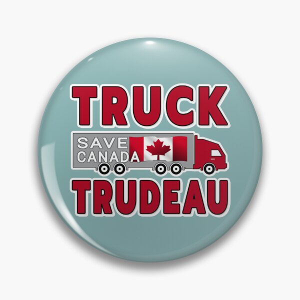 Item preview, TRUCK TRUDEAU SAVE CANADA FREEDOM CONVOY OF TRUCKERS designed and sold by UriGomezArt.