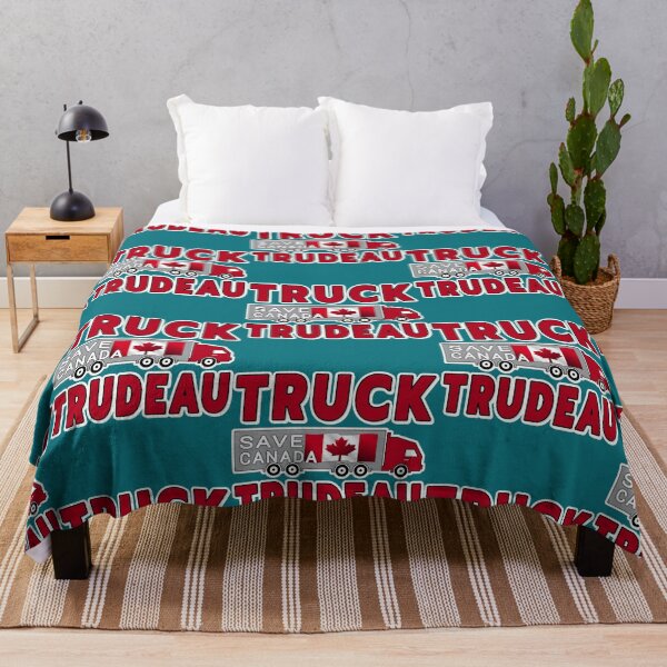 Item preview, TRUCK TRUDEAU SAVE CANADA FREEDOM CONVOY OF TRUCKERS designed and sold by UriGomezArt.