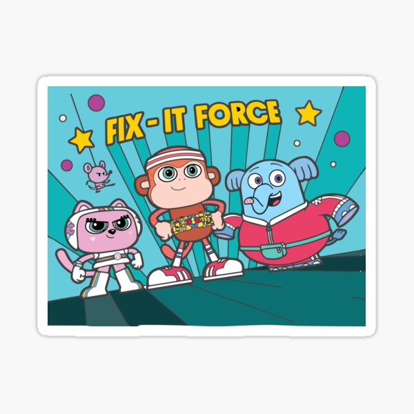 Fix It Force Chico Bon Bon Sticker For Sale By Cowtowncowboy Redbubble