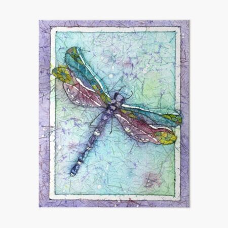 Favorite Dragonfly Art Board Print