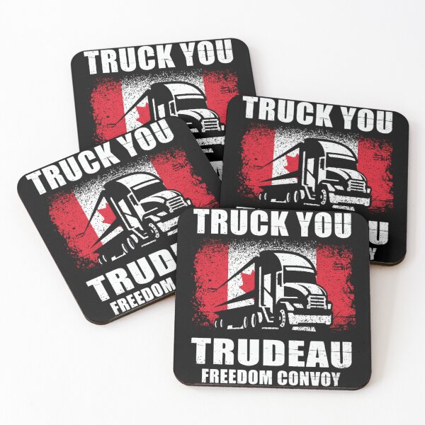 Item preview, Truck You Trudeau Apoyo a los camioneros Freedom Convoy 2022 Gracias a los camioneros Mandato canadiense Libertad designed and sold by UriGomezArt.