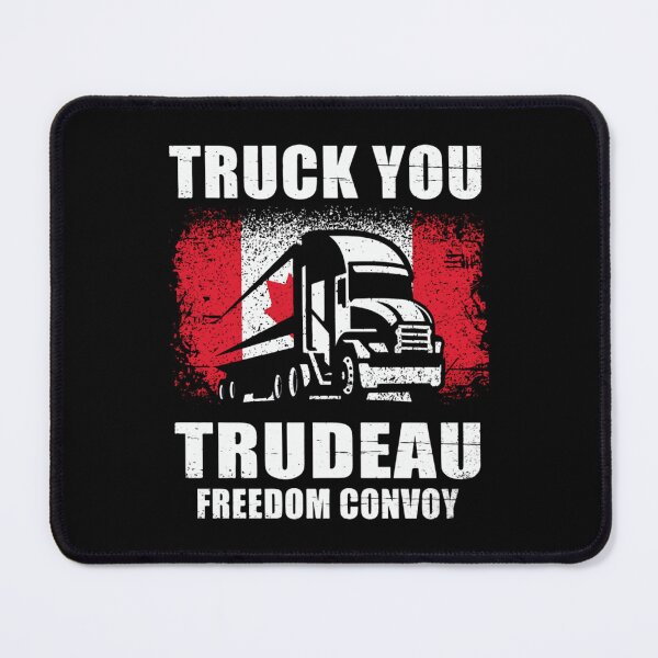 Artikelvorschau, Truck You Trudeau Ich unterstütze Truckers Freedom Convoy 2022 Danke Truckers Canadian Mandate Freedom entworfen und verkauft von UriGomezArt.