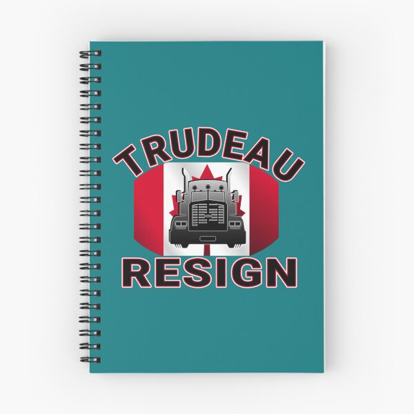 Item preview, TRUDEAU MUST GO RESIGN SAVE CANADA FREEDOM CONVOY 2022 TRUCKERS RED LETTERS   designed and sold by UriGomezArt.