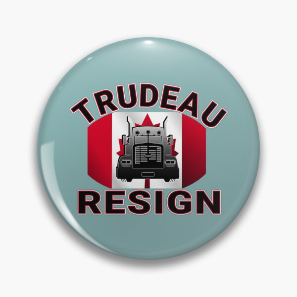 Item preview, TRUDEAU MUST GO RESIGN SAVE CANADA FREEDOM CONVOY 2022 TRUCKERS RED LETTERS   designed and sold by UriGomezArt.