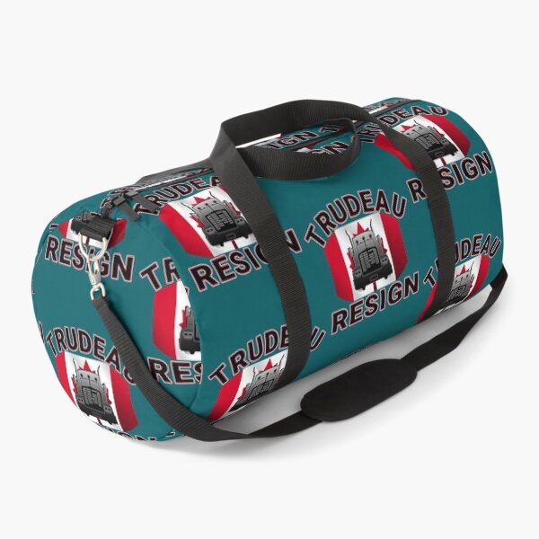 Item preview, TRUDEAU MUST GO RESIGN SAVE CANADA FREEDOM CONVOY 2022 TRUCKERS RED LETTERS   designed and sold by UriGomezArt.