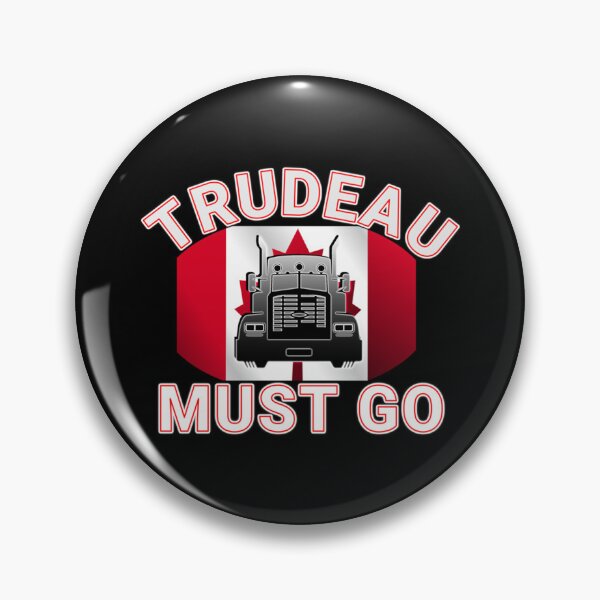Item preview, TRUDEAU MUST GO SAVE CANADA FREEDOM CONVOY 2022 TRUCKERS RED LETTERS    designed and sold by UriGomezArt.