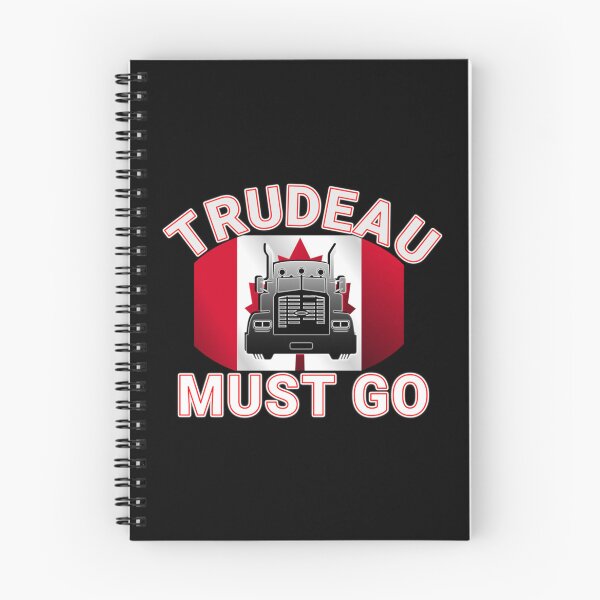 Item preview, TRUDEAU MUST GO SAVE CANADA FREEDOM CONVOY 2022 TRUCKERS RED LETTERS    designed and sold by UriGomezArt.