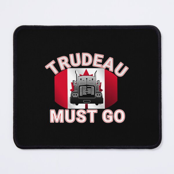 Item preview, TRUDEAU MUST GO SAVE CANADA FREEDOM CONVOY 2022 TRUCKERS RED LETTERS    designed and sold by UriGomezArt.