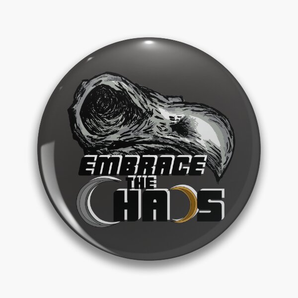 Item preview, Embrace the Chaos - Moon Knight Quote designed and sold by Hair-brained  Haberdasher.