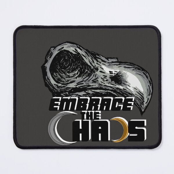 Item preview, Embrace the Chaos - Moon Knight Quote designed and sold by Hair-brained  Haberdasher.