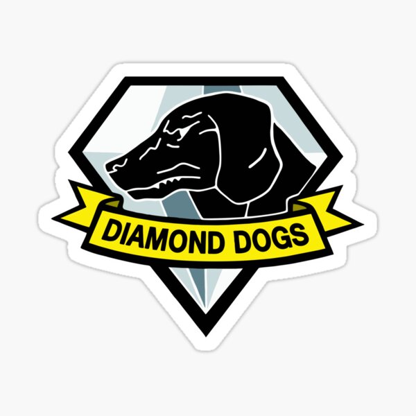 Diamond Dogs Stickers for Sale | Redbubble