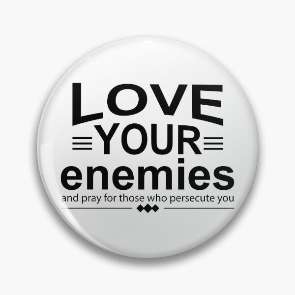 Item preview, Love your enemies T-shirt and sticer designed and sold by Billium Halder.