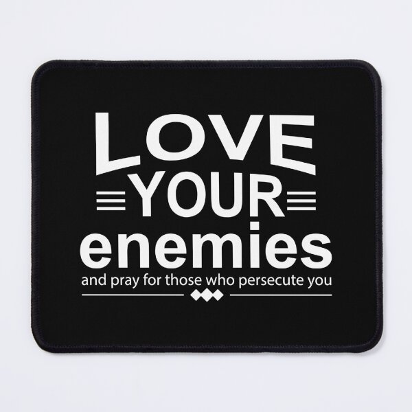 Item preview, Love your enemies T-shirt and sticer designed and sold by Billium Halder.