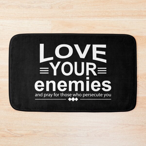 Item preview, Love your enemies T-shirt and sticer designed and sold by Billium Halder.