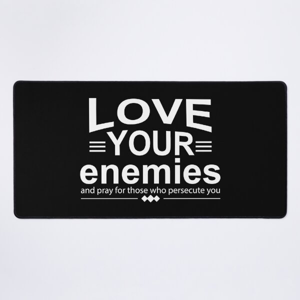Item preview, Love your enemies T-shirt and sticer designed and sold by Billium Halder.