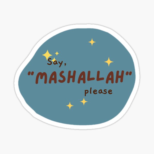 Mashallah Wax Seal Stickers Mashallah Stickers Mashallah Wax 