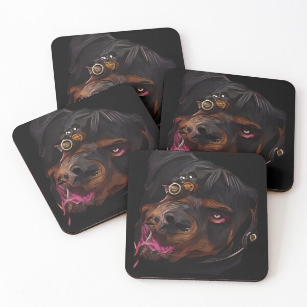 Item preview, Rottweiler Steampunk gothic art designed and sold by Freedomink.