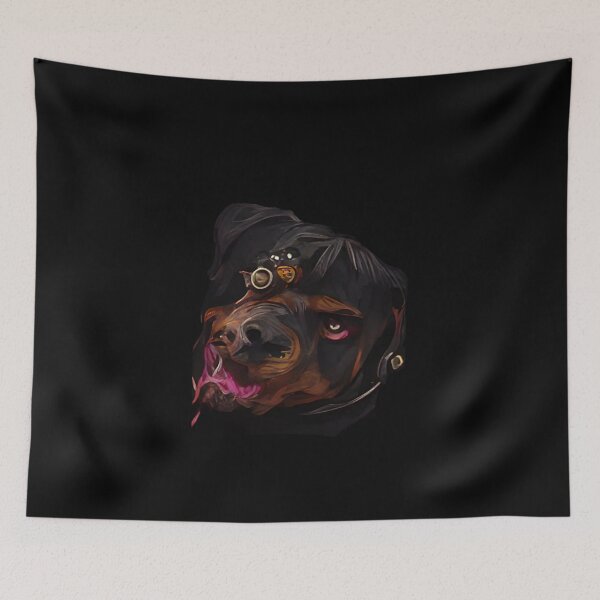 Item preview, Rottweiler Steampunk gothic art designed and sold by Freedomink.