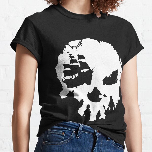 crâne de pirate (mers de voleurs) T-shirt classique