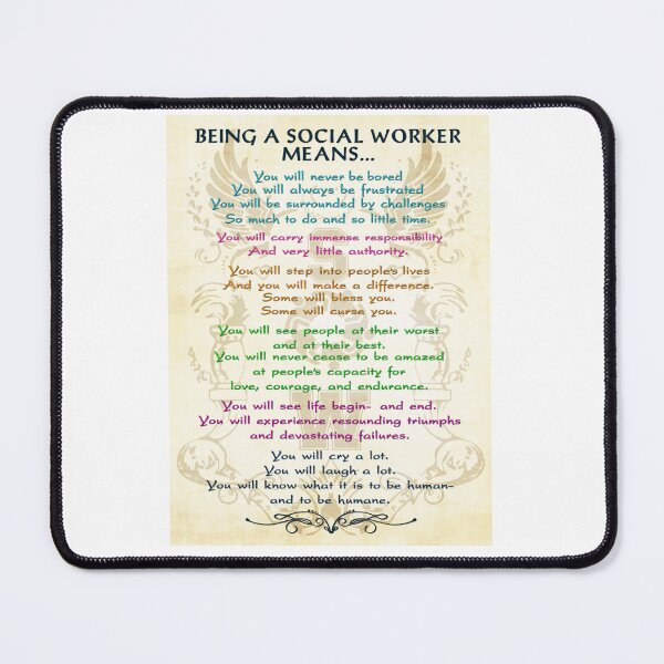 Item preview, Being a social worker means designed and sold by Garnettee.