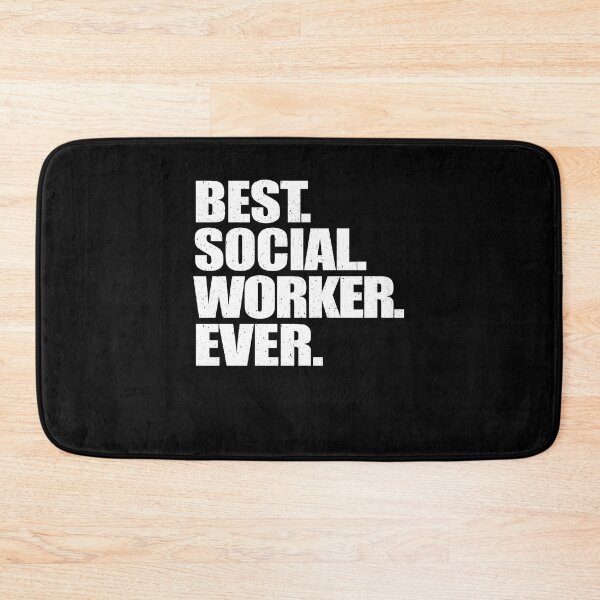 Item preview, BEST SOCIAL WORKER EVER designed and sold by Garnettee.