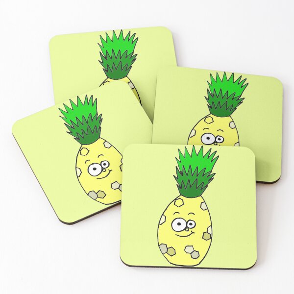 Item preview, Sweet Smiling Pineapple Doodle designed and sold by Nalinne Jones.