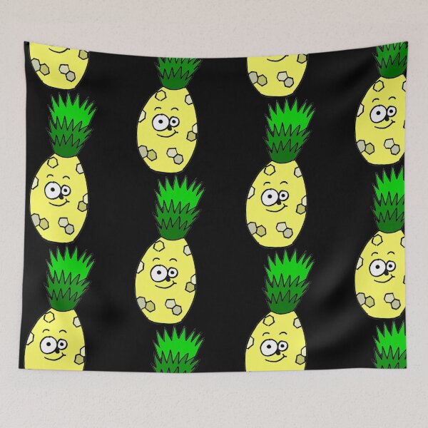 Item preview, Sweet Smiling Pineapple Doodle designed and sold by Nalinne Jones.