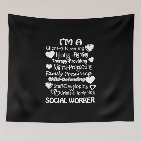 Item preview, I am a Social worker designed and sold by Garnettee.