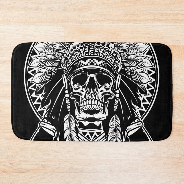 Item preview, Native American Skull designed and sold by ItsMeRuva.