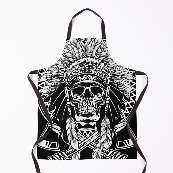 Item preview, Native American Skull designed and sold by ItsMeRuva.