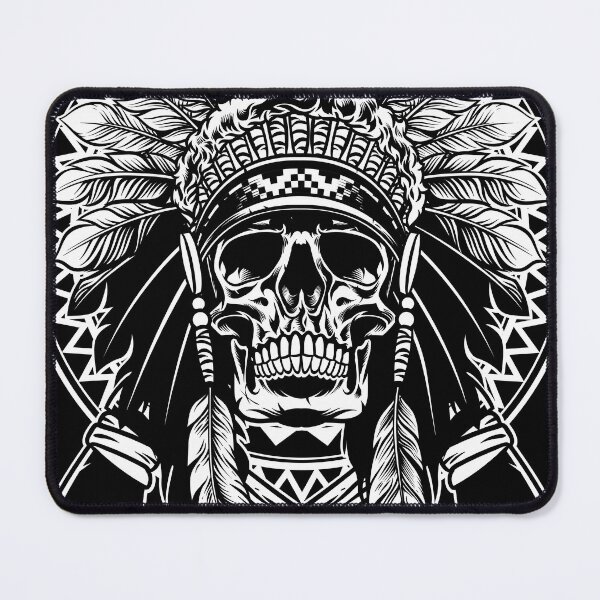 Item preview, Native American Skull designed and sold by ItsMeRuva.