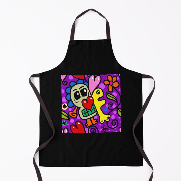 Item preview, Skull, Heart, Flowers In Stunning Multicolor Abstract Design designed and sold by CreativeCranium.