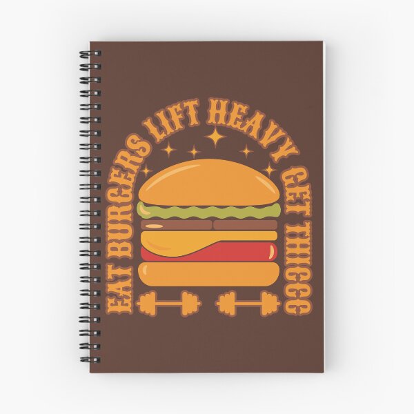 Item preview, Eat Burgers Lift Heavy Get Thiccc designed and sold by Styler Design.
