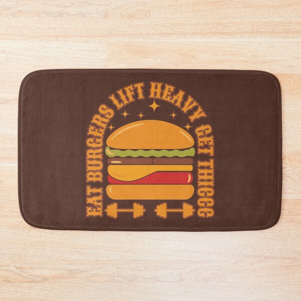 Item preview, Eat Burgers Lift Heavy Get Thiccc designed and sold by Styler Design.