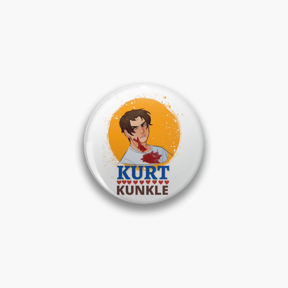 Kurt Kunkle Pin for Sale by NataliArts (1,5K)