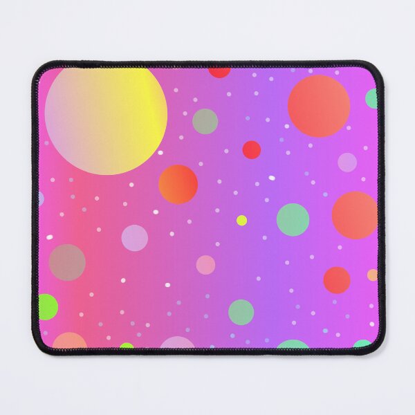 Item preview, Lilac multicolor dot pattern | lilac magenta colorful dots designed and sold by lausn.
