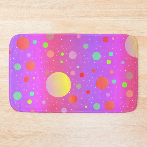 Item preview, Lilac multicolor dot pattern | lilac magenta colorful dots  designed and sold by lausn.