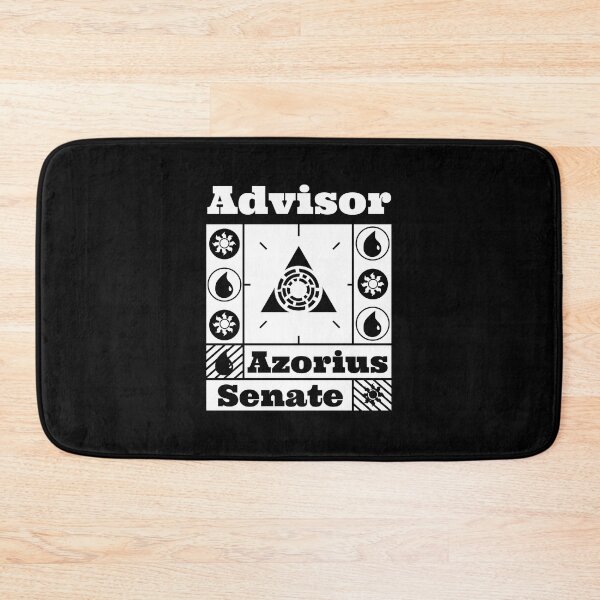 Item preview, Azorius Senate  Advisor  MTG Ravnica Guild Blue on White designed and sold by marabritf.